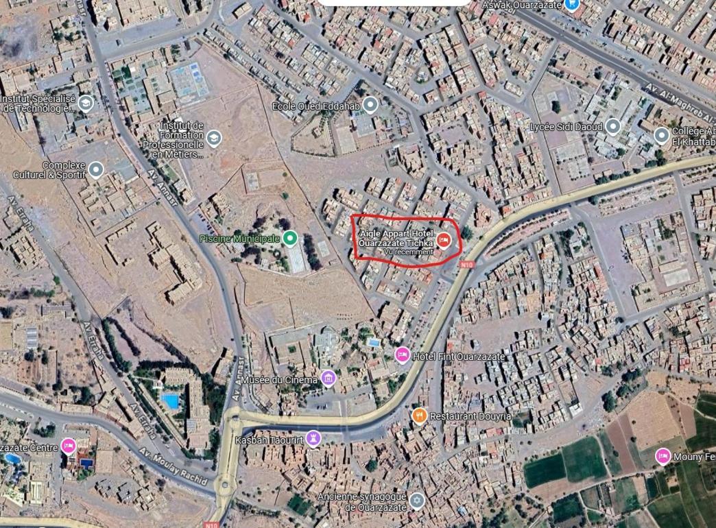 Appart Aigle Hotel Ouarzazate Eksteriør billede